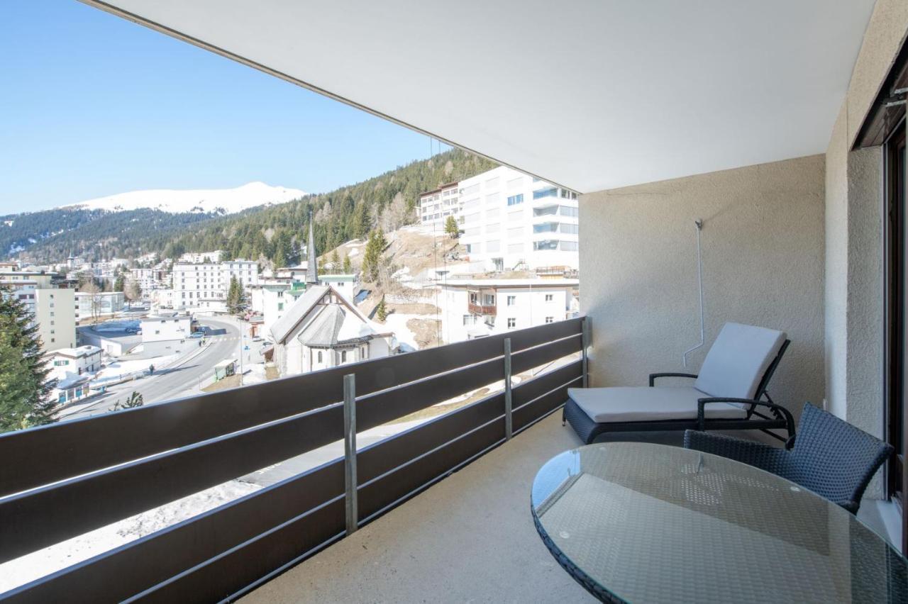 Ferienwohnungen, Carlton Am Park, Davos Platz 외부 사진